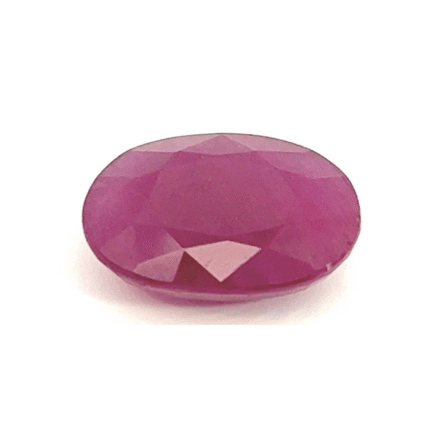 Ruby oval cut 15.75 ct